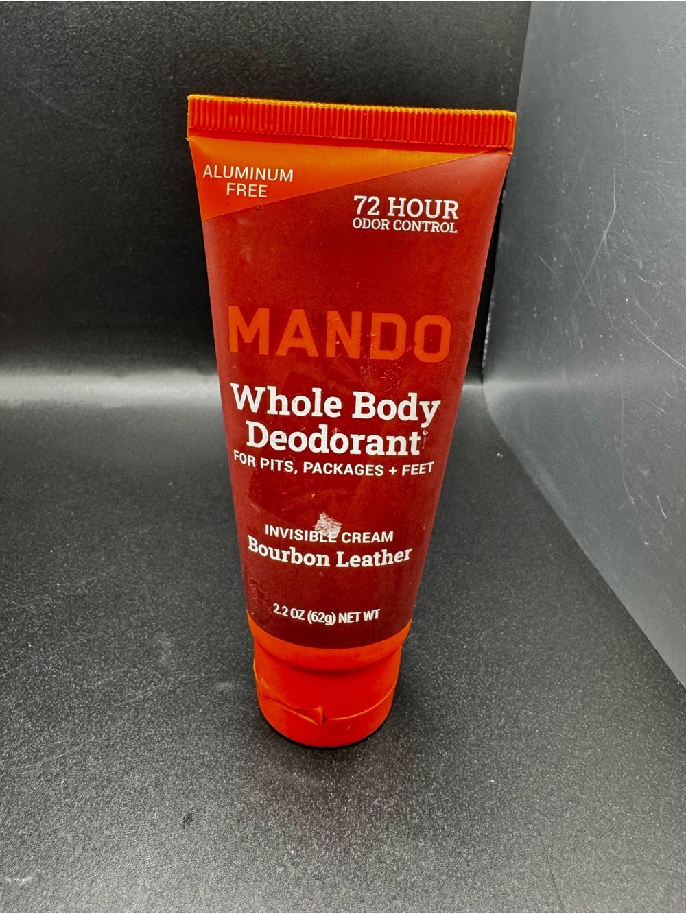 NWT Whole Body Deodorant Invisible Cream - Bourbon Leather 2.2oz